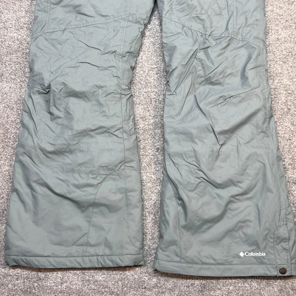 Columbia Bugaboo Omni-Tech Snow Pants Mens Medium Gray Waterproof Insulated Ski - Picture 4 of 13